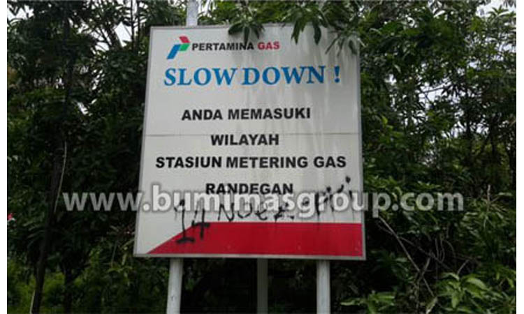 Majalengka, Palasah Jaringan Gas